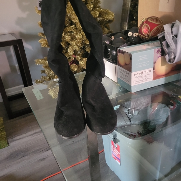 Merona size 7.5 black boots - Picture 2 of 4